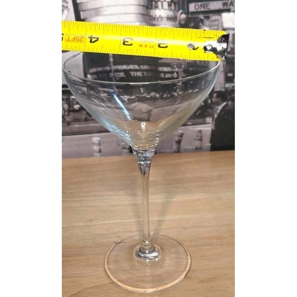 Krosno‎ Stemware Crystal Cocktail Martini Champagne Clear Coupe